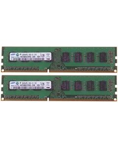 SAMSUNG New! 4GB 2x2GB PC3-10600 1333MHZ DDR3 240pin Desktop Memory