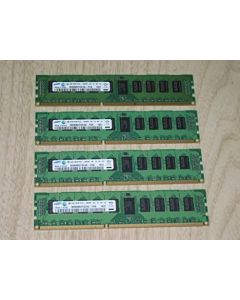 New LOT Samsung 16GB 4X 4GB DDR3-1333 PC3L-10600R ECC Memory M393B5273CH0-YH9
