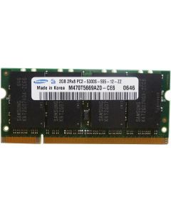 Samsung 2GB DDR2 PC2-5300 200-Pin Laptop SODIMM