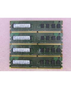 Samsung 4GB 4 x 1GB PC2-6400U DDR2 800 MHz Non-ECC Unbuffered Desktop Memory Kit